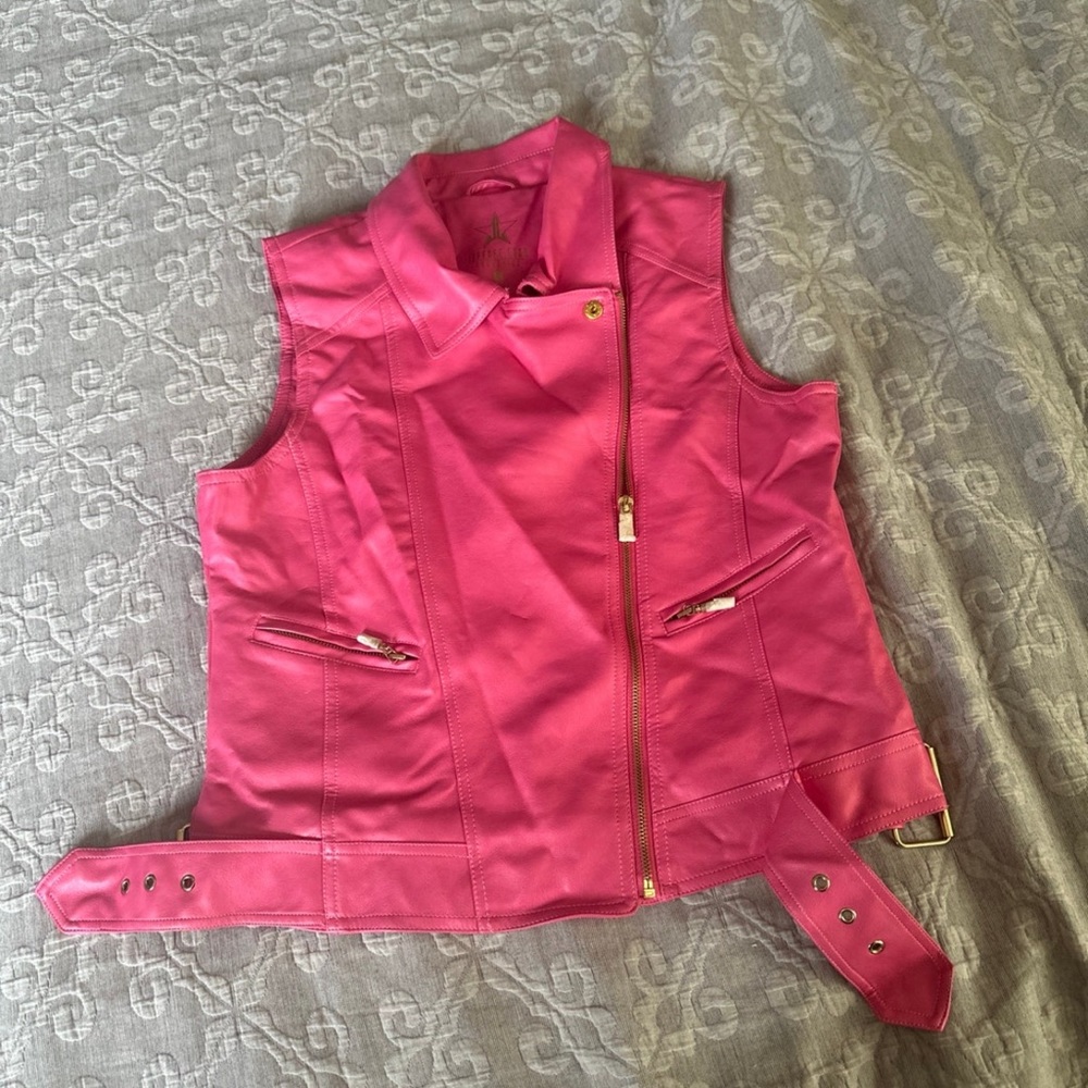Nwot Jeffrey Star Cosmetics Vest Size Large